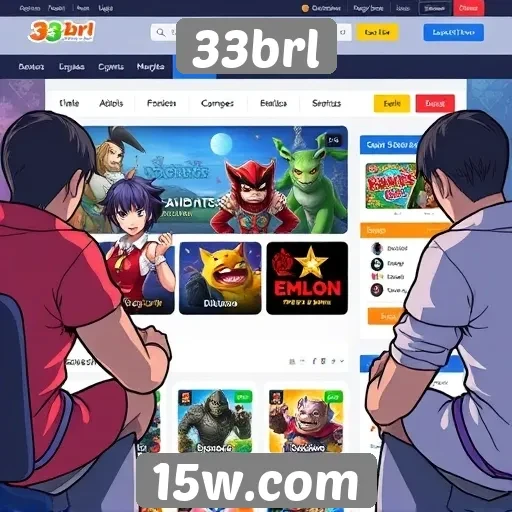 Experiência do usuário no site de jogos 33brl